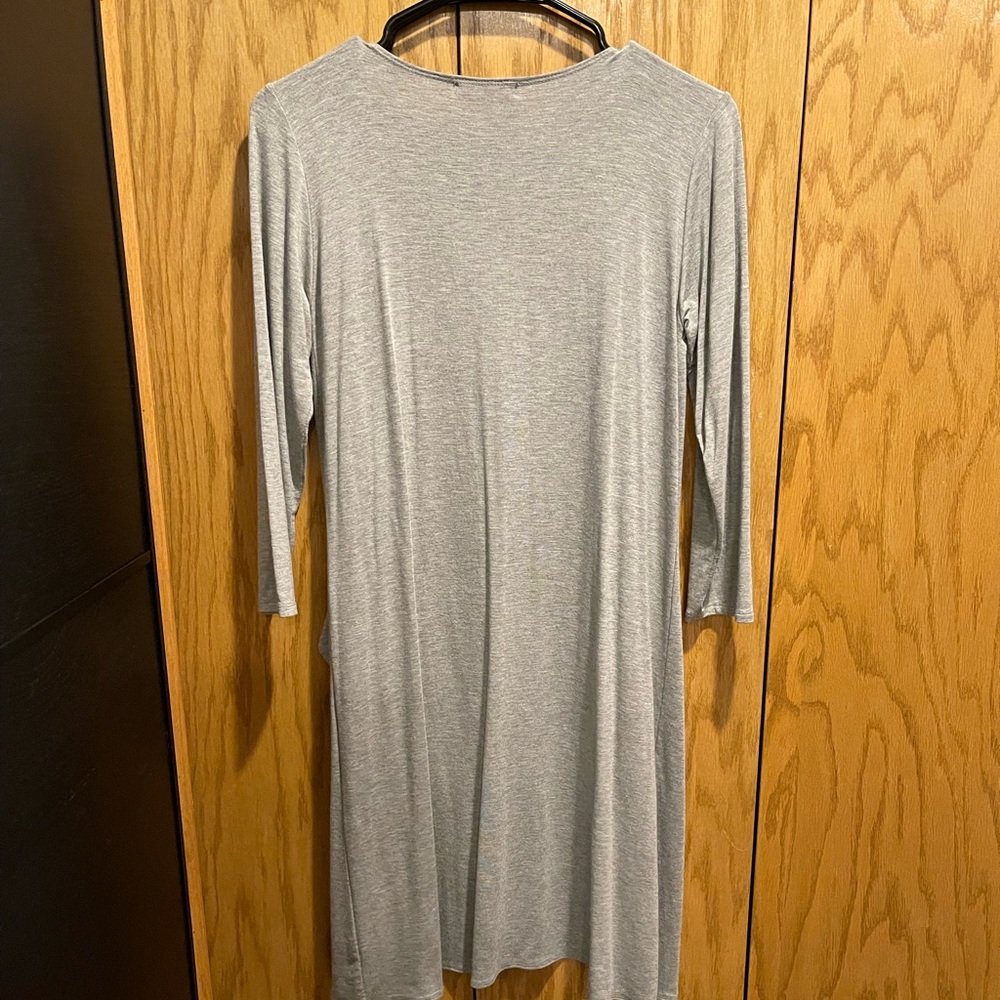 Long Grey Cardigan - Picture 3 of 4